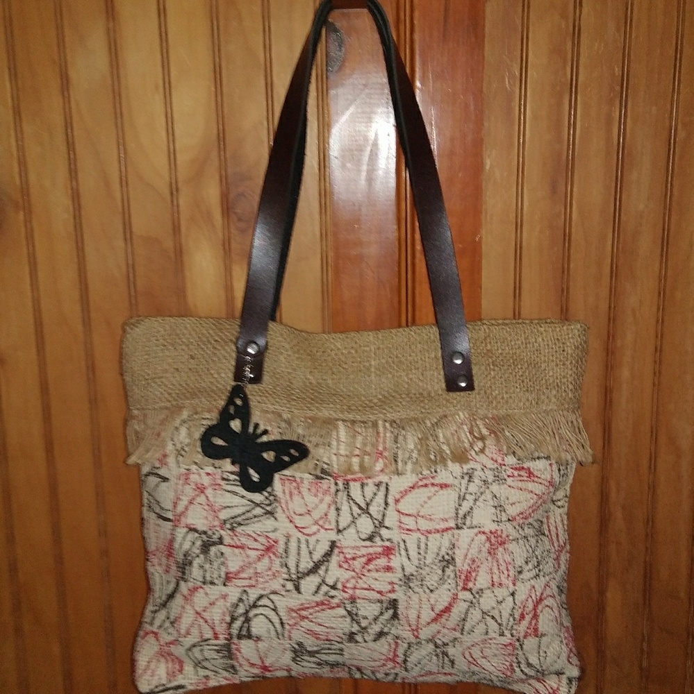 Burlap Tote